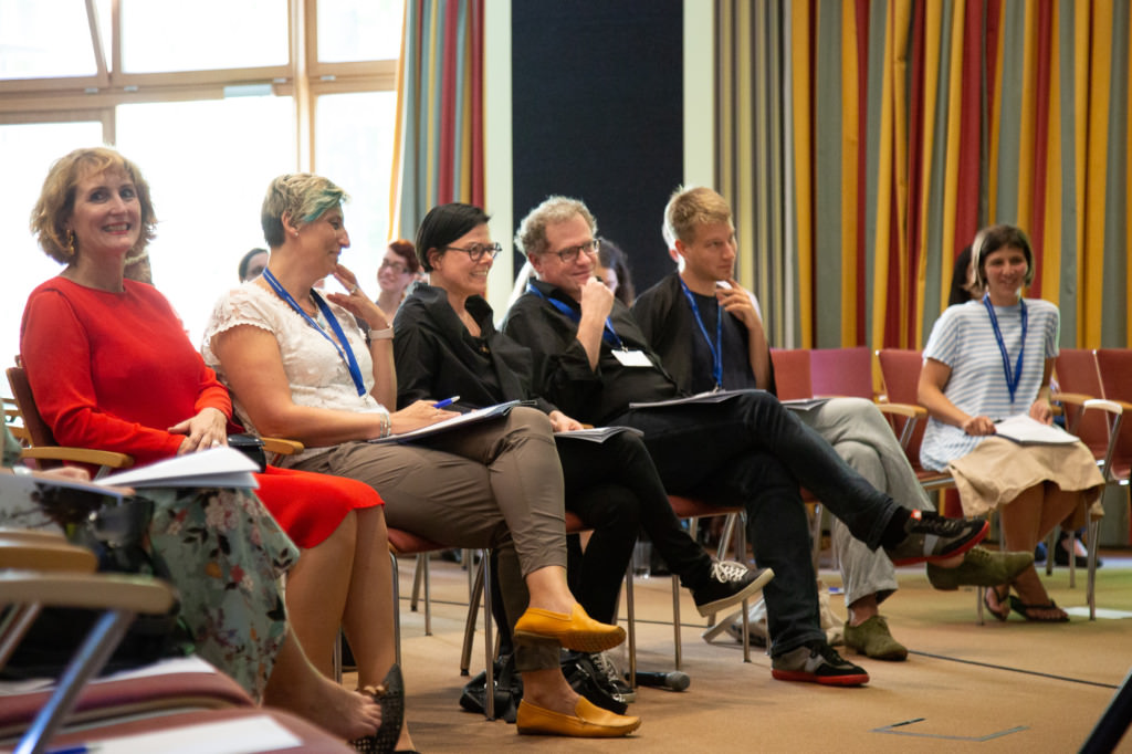 isaScience Academic Board: Dagmar Abfalter, Rosa Reitsamer, Fritz Trümpi, Marko Kölbl(f.l.t.r.)@isaScience18